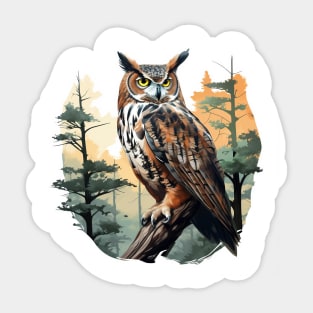 Hoot Owl Sticker